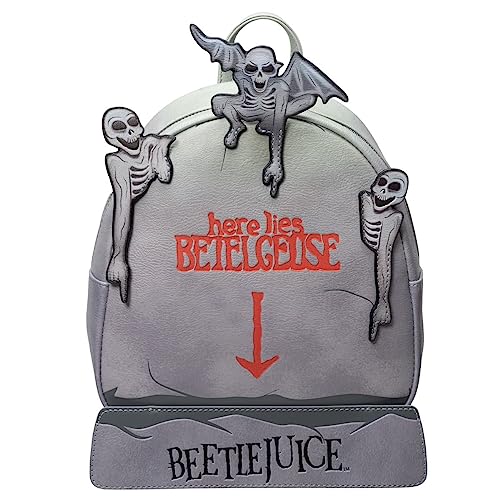 Beetlejuice Glow-in-the-Dark Tombstone Mini-Backpack