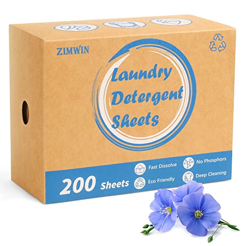 Laundry Detergent Sheets - Eco-Friendly Hypoallergenic Washing Supplies