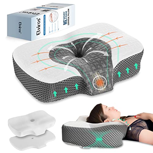 Adjustable Ergonomic Neck Pillow for Side Sleepers