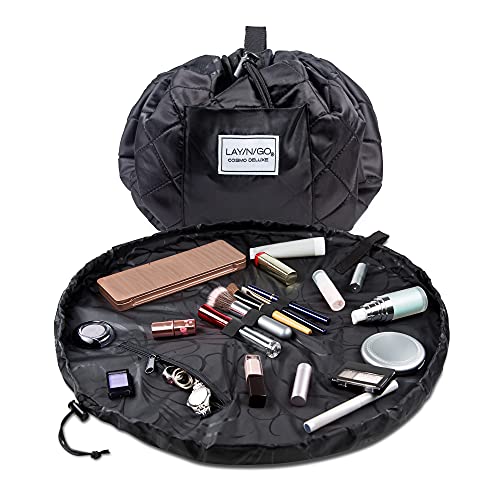 Lay-n-Go Cosmo Deluxe Travel Makeup Bag Organizer