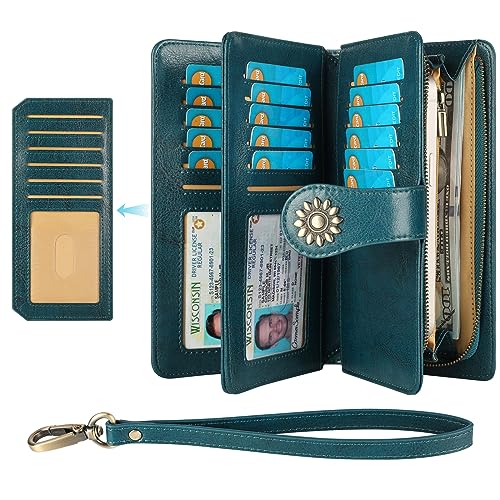 Lavemi Large Capacity RFID Blocking Wallets
