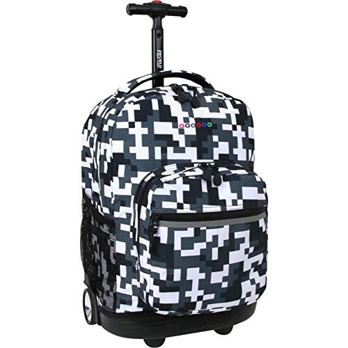 Sunrise Kids Rolling Backpack for Girls Boys Teen