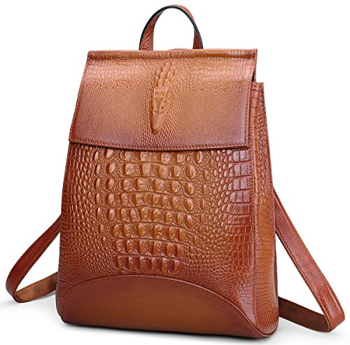 Coolcy Leather Backpack Shoulder Bag