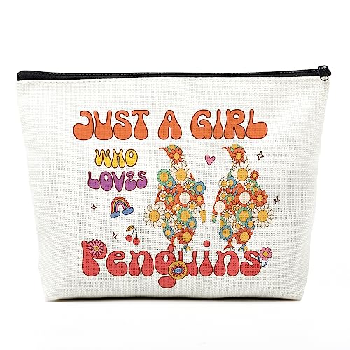 Penguin Decor Makeup Bag Hippie Gifts Travel Toiletry Bag