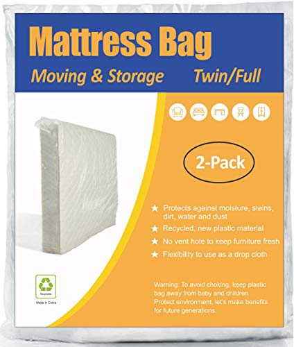 ComfortHome Mattress Bag for Moving and Storage