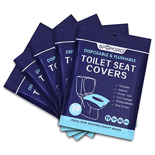 SFOPORD XL Toilet Seat Covers - Travel Essentials