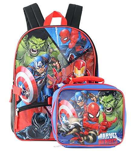 Marvel Avengers Backpack with Lunch Bag
