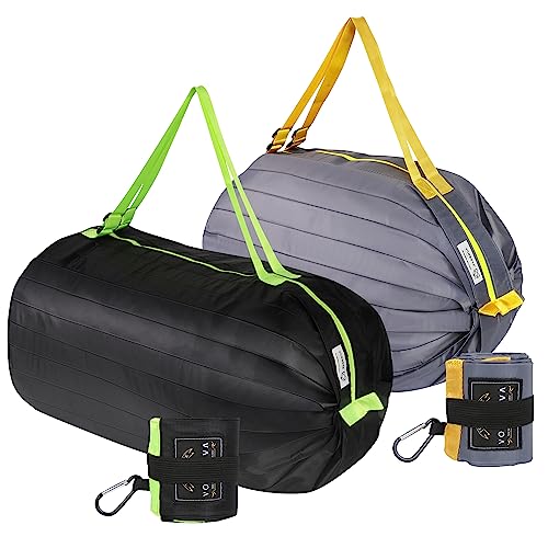 Packable Duffle Bag for Travel Groceries & Laundry
