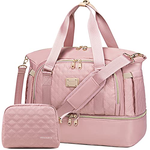 Weitars Pink Gym Bag for Women