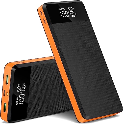 ORYOHA 30000mAh Power Bank with PD 25W & QC 3.0 Fast Charging