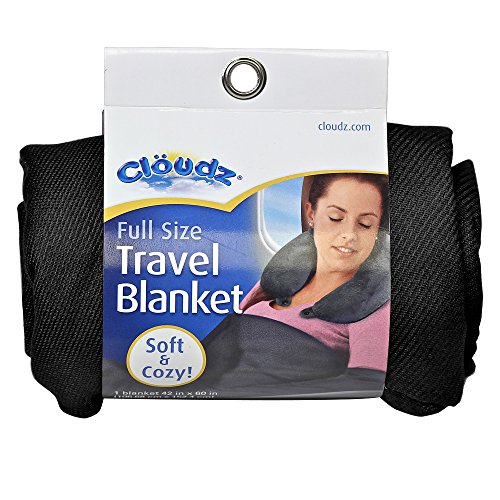 Compact Travel Blanket - Black