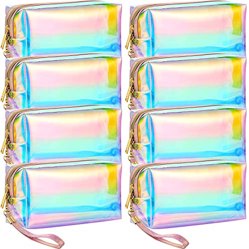 Holographic Clear Makeup Bags with Zipper