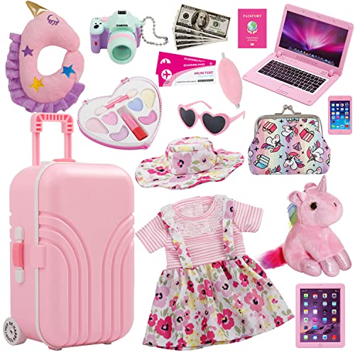Windolls 18 Inch Doll Suitcase Travel Set