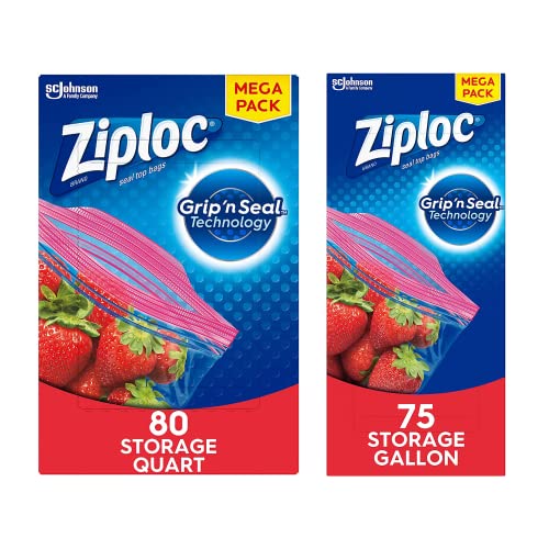 Ziploc Food Storage Bags Bundle