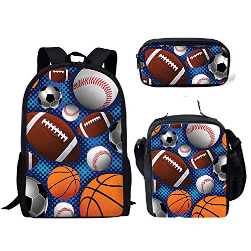 FANCOSAN Sport Backpack for Mens, Teen Boys School Bag
