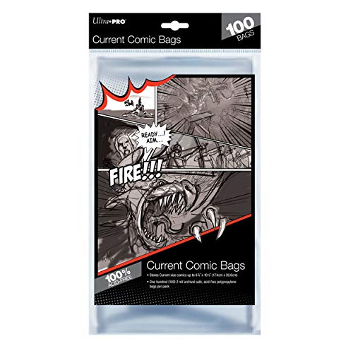 Ultra PRO Current Size Comic Bags
