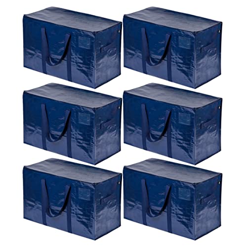 VENO 6 Pack Extra Large Moving Storage Bags