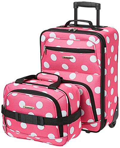 Fashion Softside Upright Luggage Set