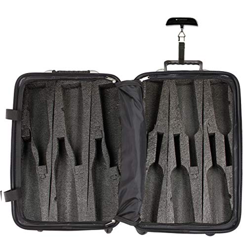 VinGardeValise Wine Travel Suitcase Bundle