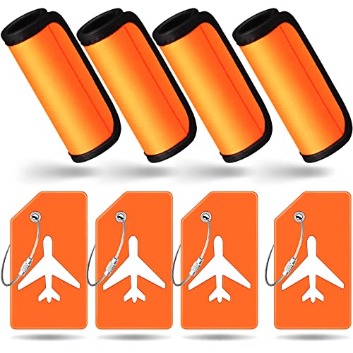 Luggage Handle Wrap and Silicone Luggage Tags