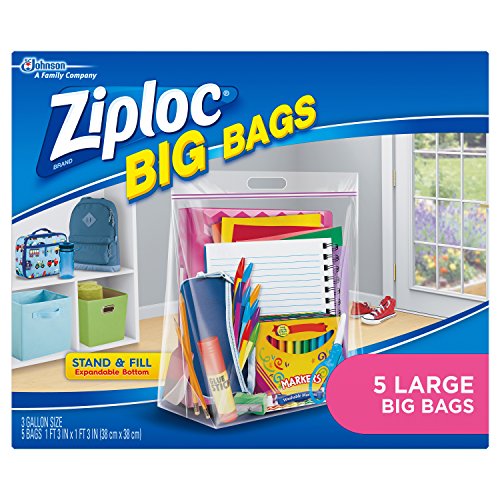 Ziploc Big Bags with Double Zipper Seal