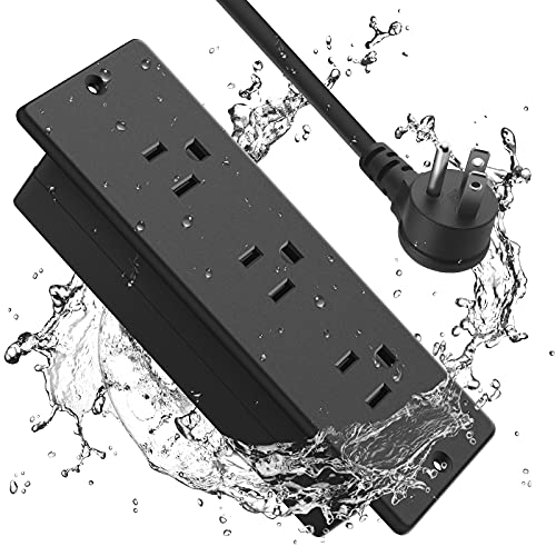 Waterproof Conference Table Power Strip with 3 Outlets