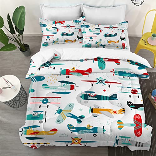 Airplane Comforter Set for Kids