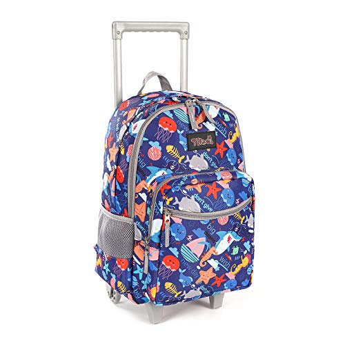 Tilami Rolling Backpack 18 inch: Convenient and Fun Travel Gear