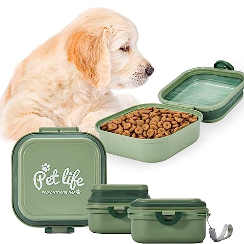 Collapsible Pet Travel Bowl - Portable and Lightweight