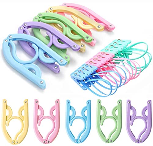 Travel Hangers with Clips Travel Hangers with Clips