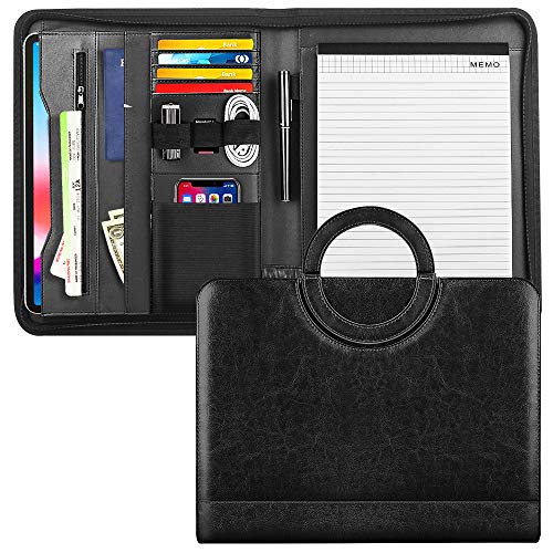 MoKo Leather Padfolio Portfolio Folder