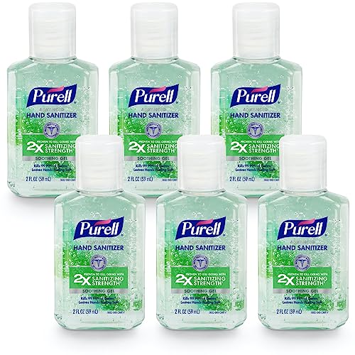 PURELL Hand Sanitizer Travel Size Pack (2 fl oz, Pack of 6)
