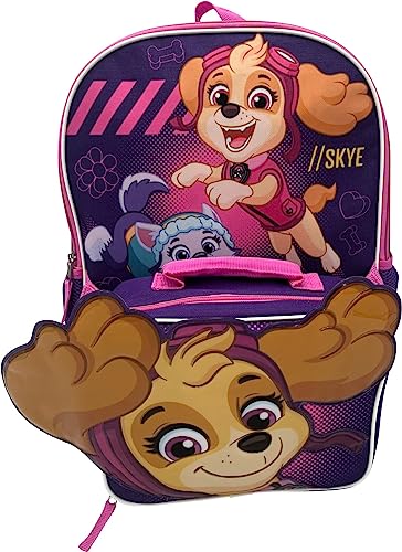 Fast Forward Kid's POP-OUT Backpack With Lunch Box Combo Set