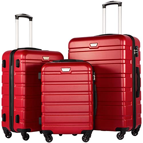 Coolife Luggage 3 Piece Set