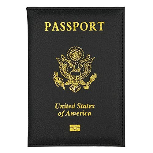 Pakala66 Passport Cover with Gold USA Logo