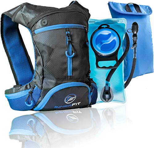 InnerFit Insulated Hydration Backpack - Durable Camel Backpack Hydration Pack - Blue