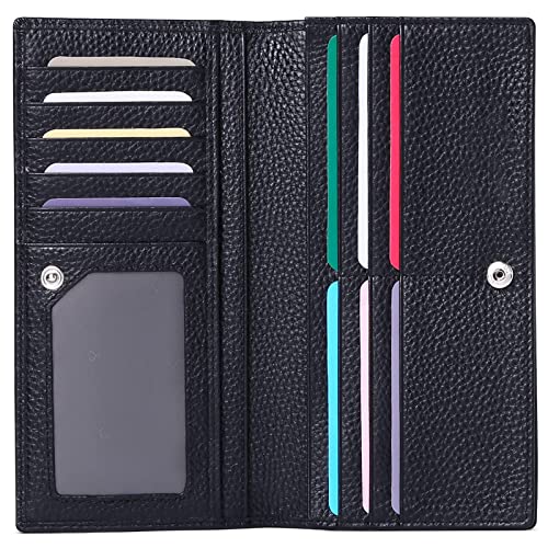 GOIACII Ultra Slim RFID Blocking Leather Wallet