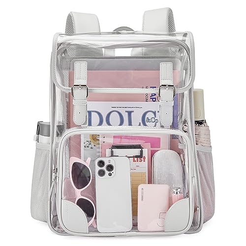 mommore Clear Backpack - Stylish and Practical for Work or Stadium