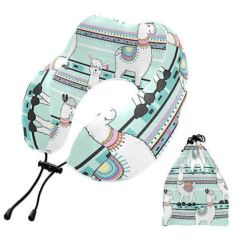 RunningBear Llama Travel Pillow