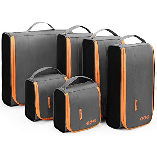 BAGSMART 6 Set Packing Cubes for Travel Accessories