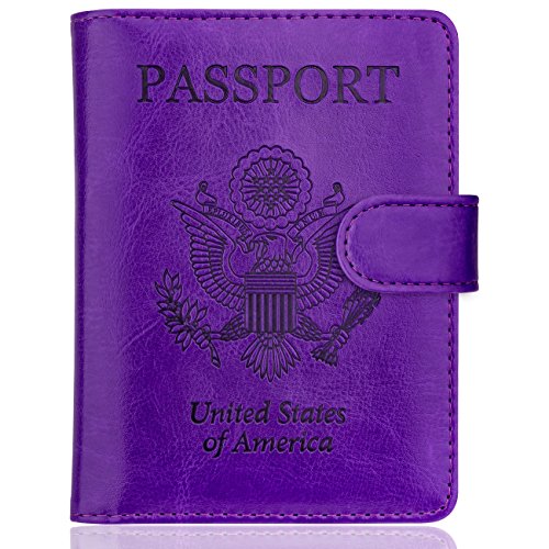WALNEW RFID Passport Holder Cover Case