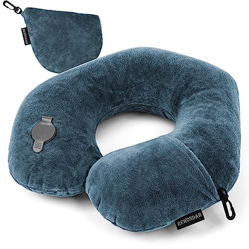 Rewondah Inflatable Neck Pillow for Comfortable Travel