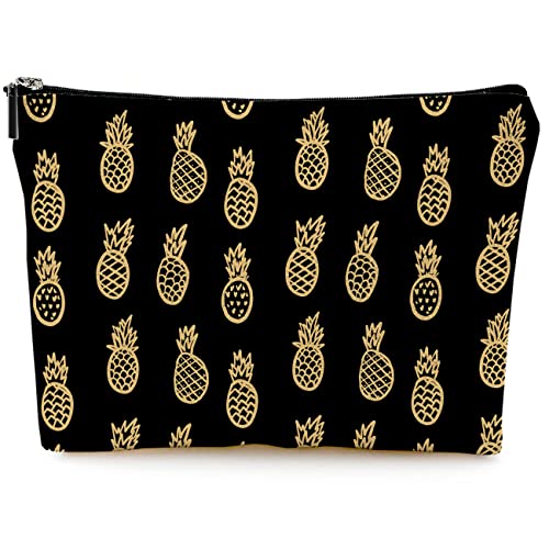 ATYI Gold Pineapple Cosmetic Bag
