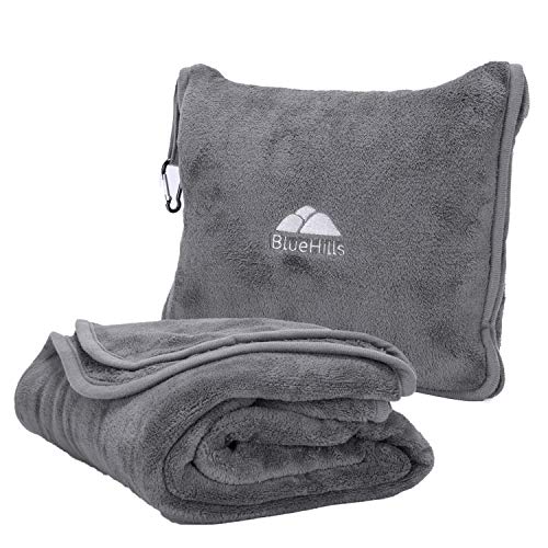 BlueHills Travel Blanket Pillow