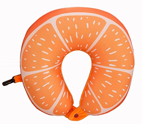 Travel Neck Support Head Rest Cushion - Creative U Shape Fruit Pillow