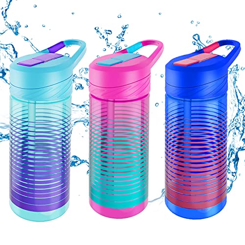ROISDIYI Kids Water Bottle with Straw