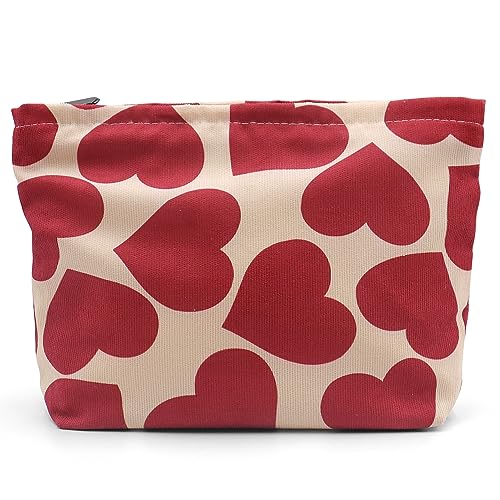 Red Love Cosmetic Bags