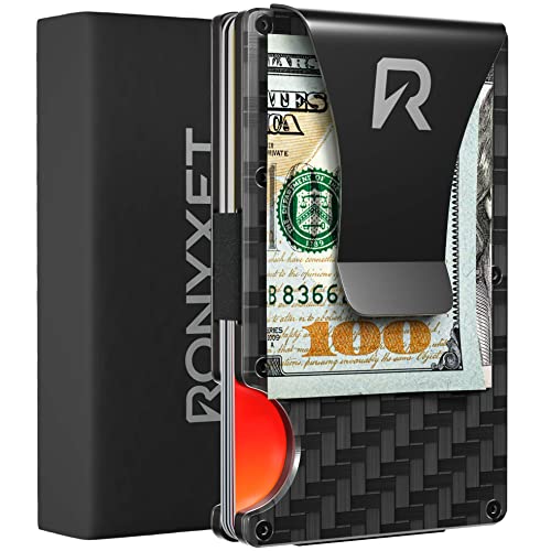 Ronyxet Carbon Fiber Wallet for Men