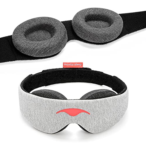 Manta Sleep Mask - 100% Light Blocking Eye Mask