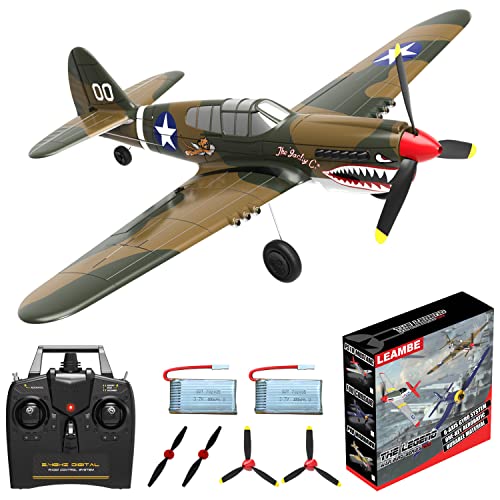 LEAMBE RC Plane - Ready to Fly P-40 Warhawk RC Airplane